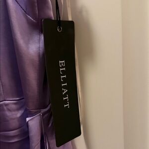 Elliatt Lavender Satin Gown